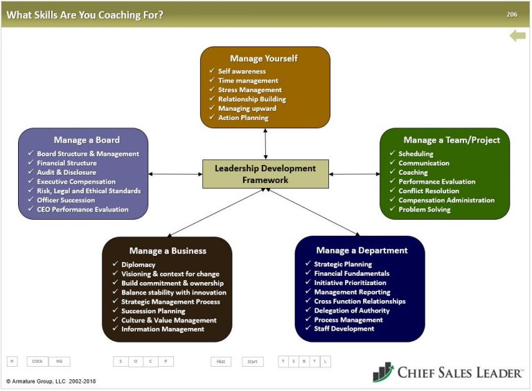 Coaching For Sales Management By Chief Sales Leader™